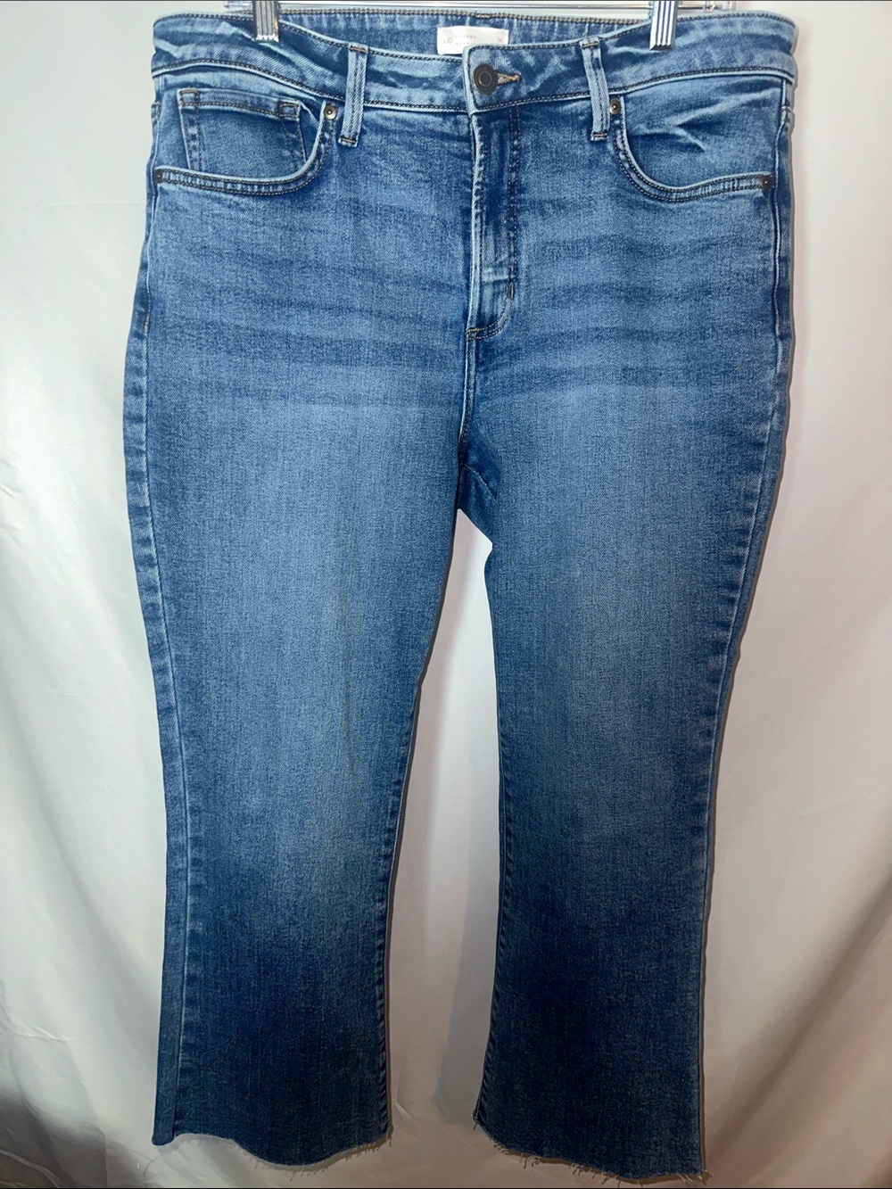 LC Lauren Conrad Medium Blue Flare Jeans